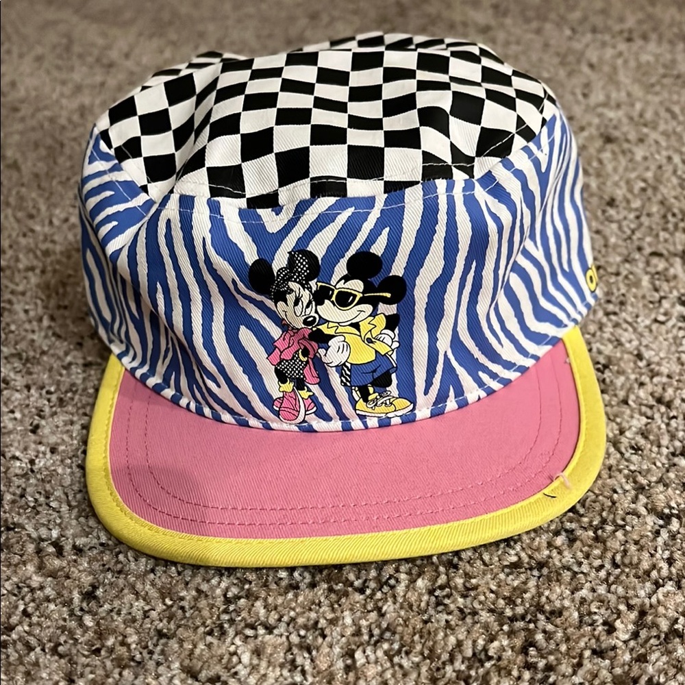 Disney x Vans Mickey and Minnie Checkered Cap